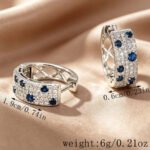 Versatile Zirconia Earrings - Image 3