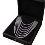 3/4/5mm Real Moissanite Tennis Necklace for Women - Image 4