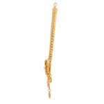 Vintage Gemstone Pendant Gold Necklace - Image 4