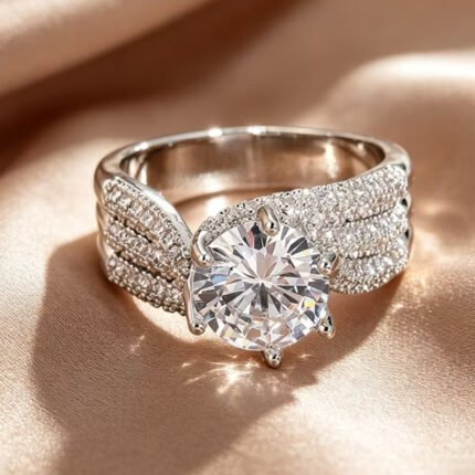 Moissanite Ring for Women