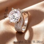 Moissanite Ring for Women - Image 2